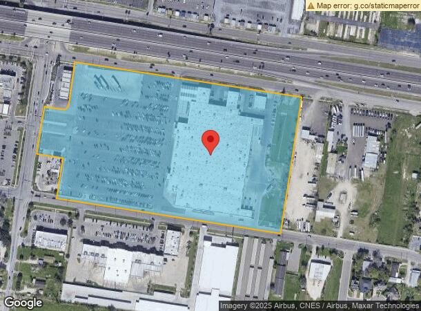  1421 W Frontage Rd, Alamo, TX Parcel Map