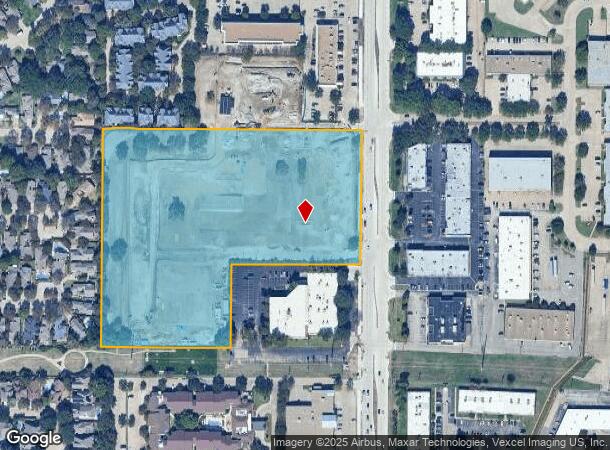  14673 Midway Rd, Addison, TX Parcel Map