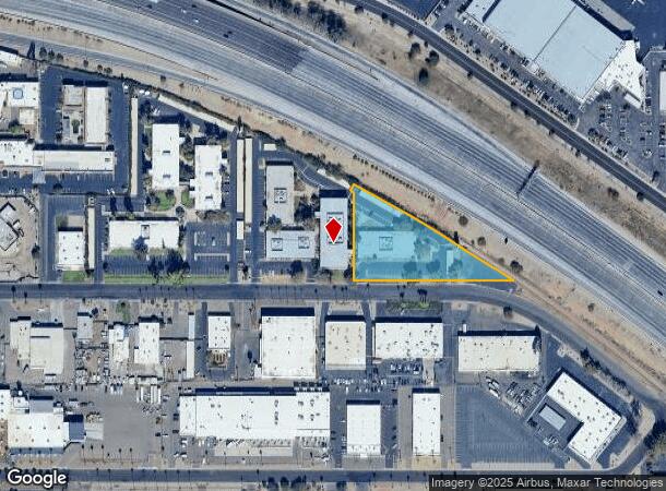 2544 E University Dr, Phoenix, AZ Parcel Map