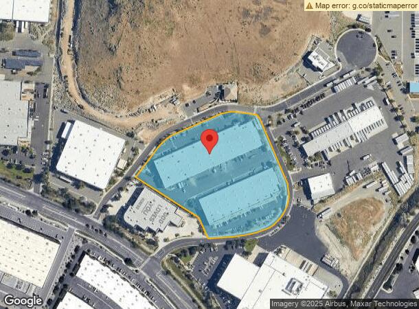  8850 Terabyte Ct, Reno, NV Parcel Map