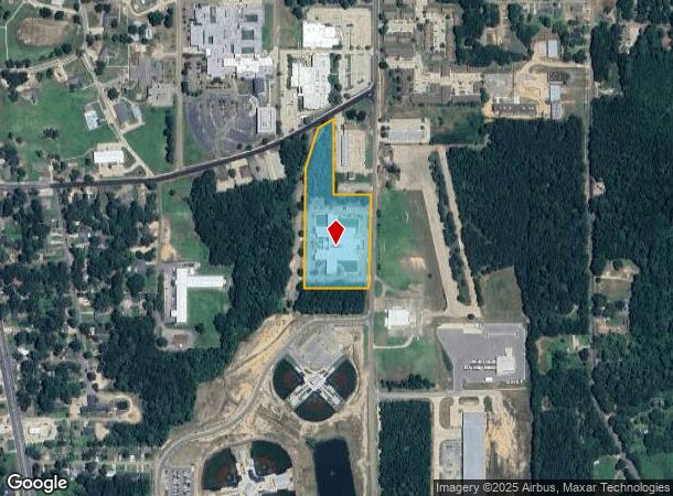  1401 Ezelle St, Ruston, LA Parcel Map