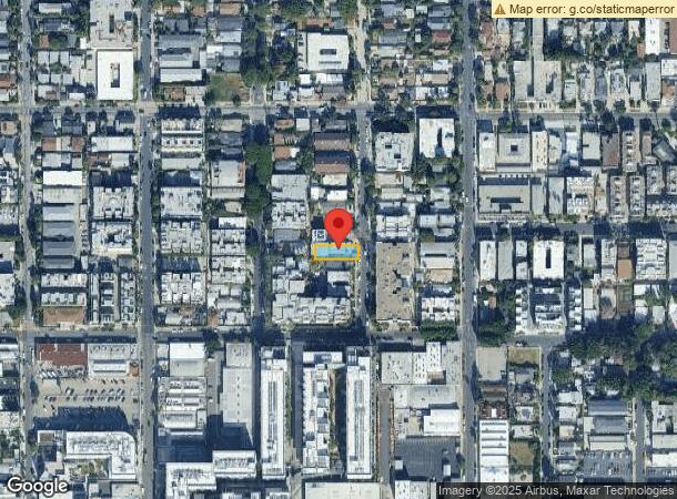  1223 N June St, Los Angeles, CA Parcel Map