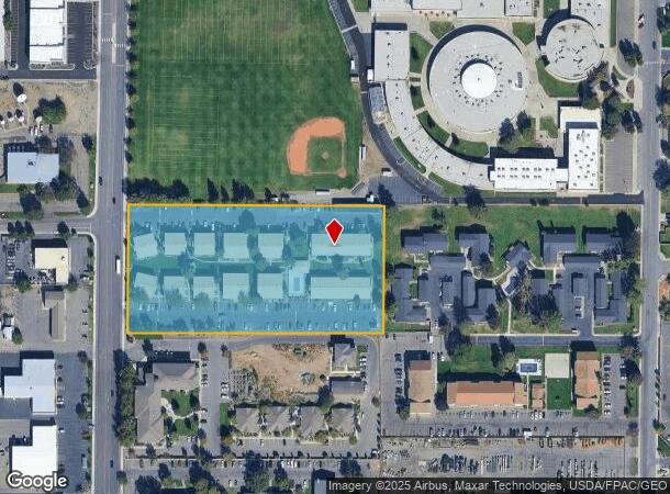 530 N Edison St, Kennewick, WA Parcel Map