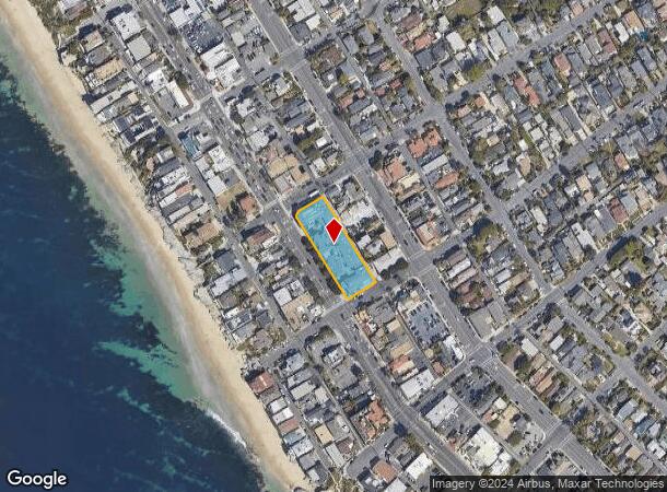  1190 S Coast Hwy, Laguna Beach, CA Parcel Map