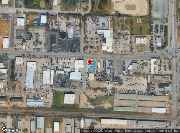 700 E Division St, Arlington, TX Parcel Map