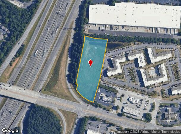 1075 Old Peachtree Rd Nw, Suwanee, GA Parcel Map