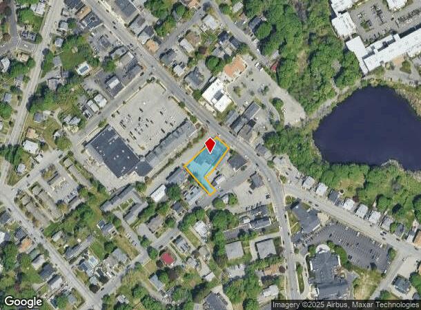  129 Main St, North Andover, MA Parcel Map