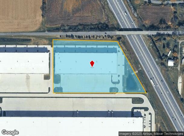 5879 N Graham Rd E, Whiteland, IN Parcel Map