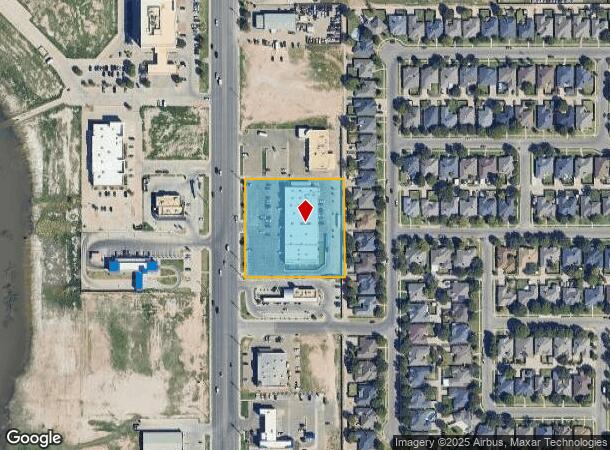  10101 Slide Rd, Lubbock, TX Parcel Map
