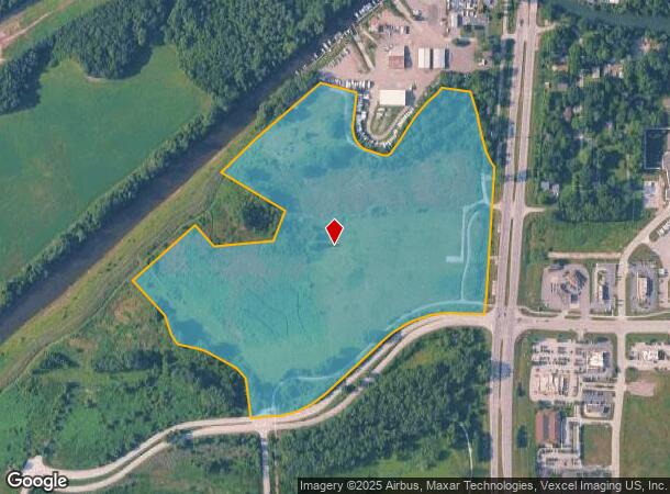 Vacant, Portage, IN Parcel Map