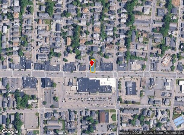 849 Main St, Waltham, MA Parcel Map
