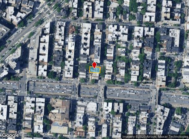  1751 Monroe Ave, Bronx, NY Parcel Map