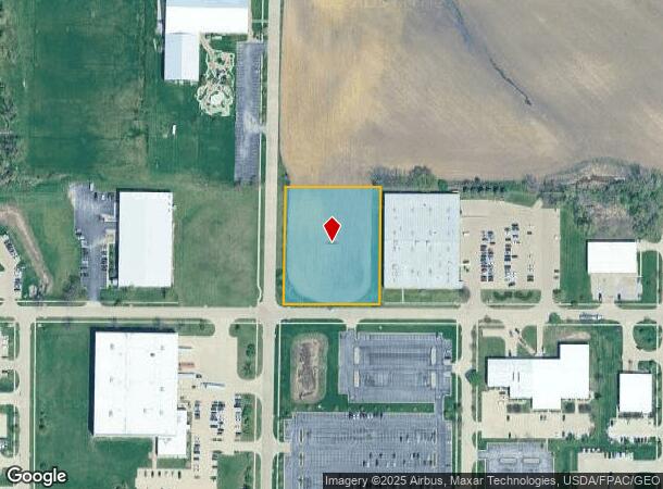 1790 Progress Dr, Hiawatha, IA Parcel Map