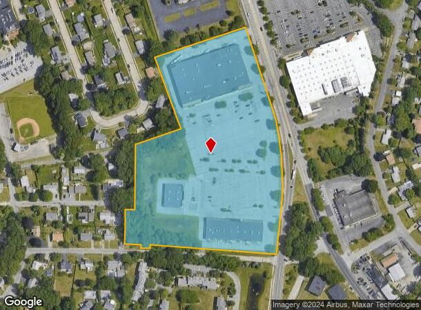  2525 Warwick Ave, Warwick, RI Parcel Map