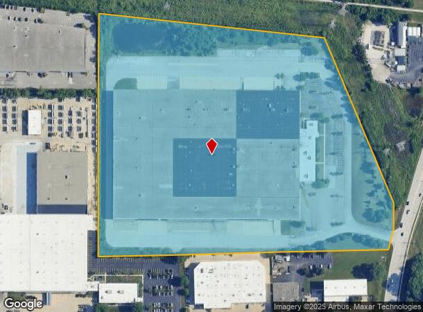  250 W Gary Ave, Carol Stream, IL Parcel Map