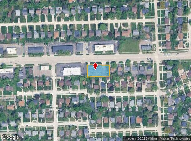  17051 W 10 Mile Rd, Southfield, MI Parcel Map