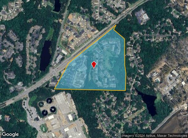  880 Marietta Hwy, Roswell, GA Parcel Map