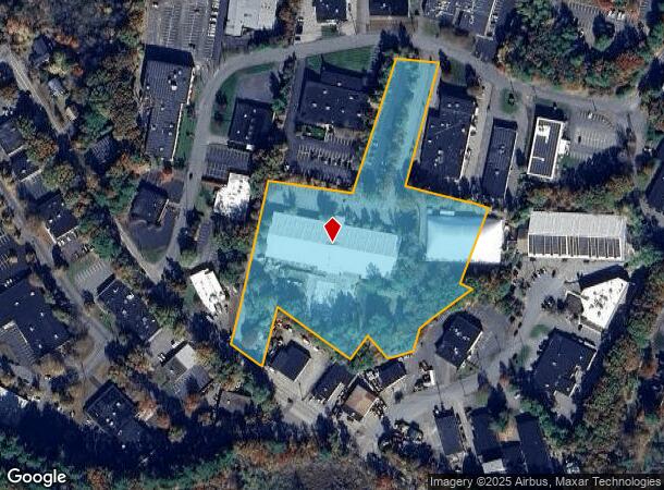 9 Tech Cir, Natick, MA Parcel Map