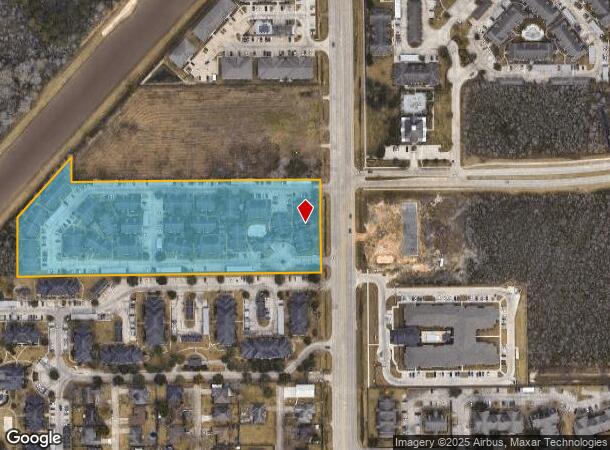 4375 N Major Dr, Beaumont, TX Parcel Map