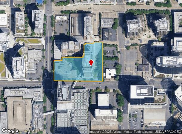 10500 Ne 8Th St, Bellevue, WA Parcel Map