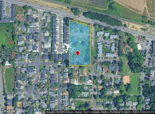  3803 Ne 152Nd Ave, Portland, OR Parcel Map