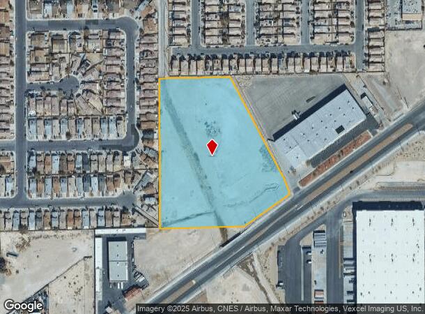  3825 Las Vegas Blvd N, Las Vegas, NV Parcel Map