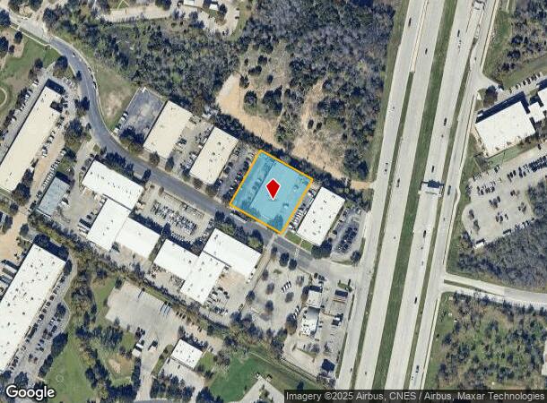  6014 Techni Center Dr, Austin, TX Parcel Map