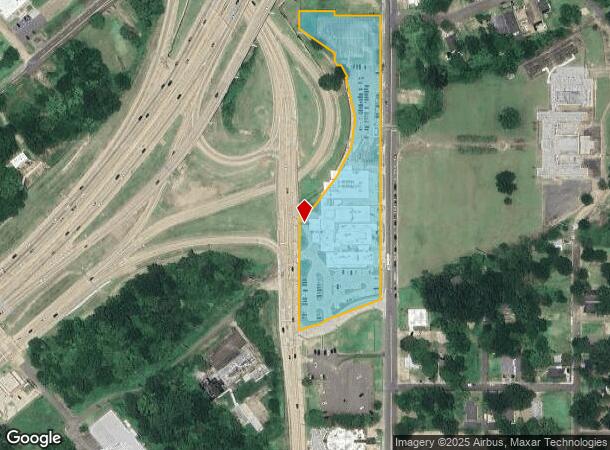  1111 Line Ave, Shreveport, LA Parcel Map