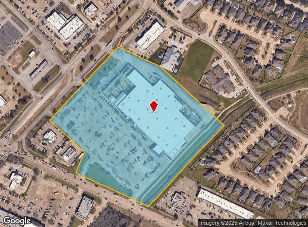2741 Broadway St, Pearland, TX Parcel Map