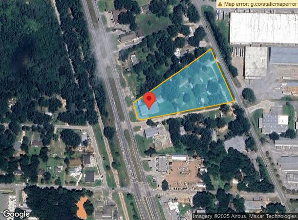  10001 N Palafox St, Pensacola, FL Parcel Map