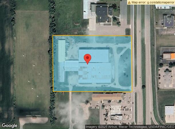  1811 University Ave, Crookston, MN Parcel Map