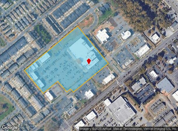  7032 Brighton Park Dr, Mint Hill, NC Parcel Map