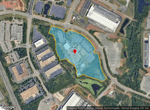 10801 University Blvd, Manassas, VA Parcel Map