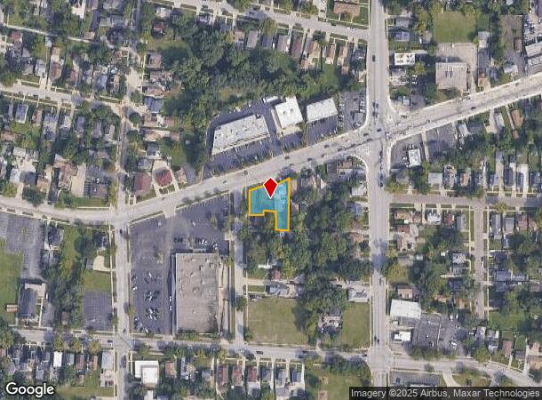  943 E New York St, Aurora, IL Parcel Map