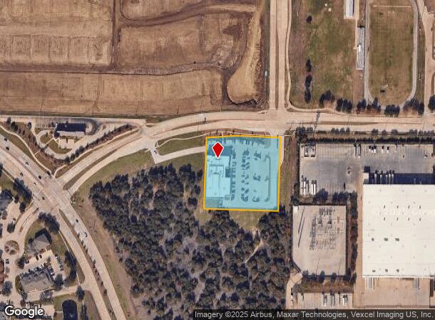 2201 Spinks Rd, Flower Mound, TX Parcel Map