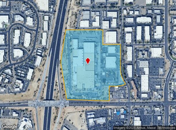  1850 W Elliot Rd, Tempe, AZ Parcel Map