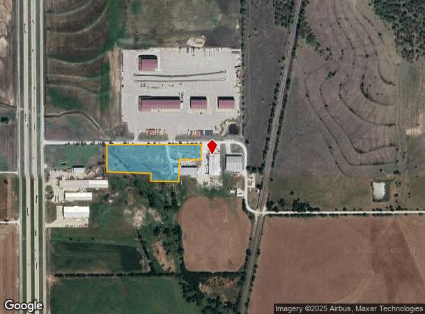  282 Elm Grove Rd, Valley View, TX Parcel Map