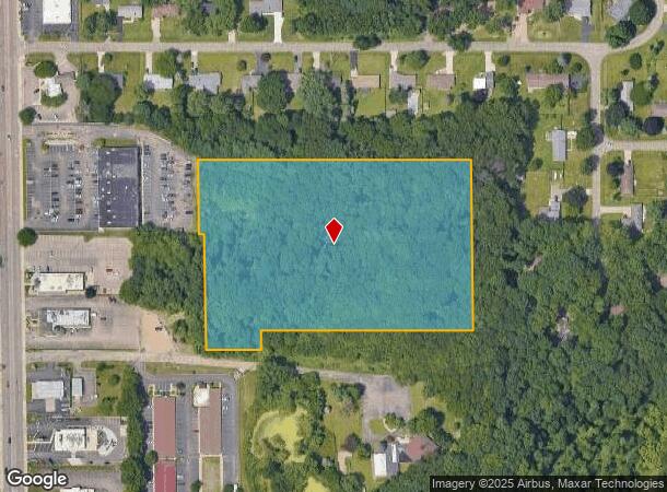 Sw Capital Ave, Battle Creek, MI Parcel Map