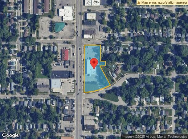  2701 S Cedar St, Lansing, MI Parcel Map