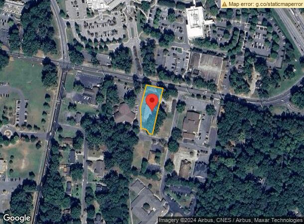  1410 E Franklin St, Monroe, NC Parcel Map