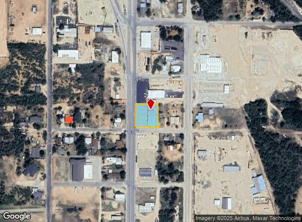 1410 College Ave, Snyder, TX Parcel Map