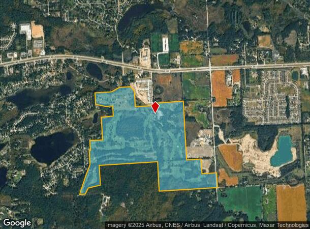 12400 Highland Rd, Hartland, MI Parcel Map