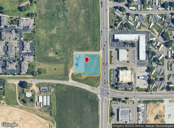  3641 35Th Ave, Evans, CO Parcel Map