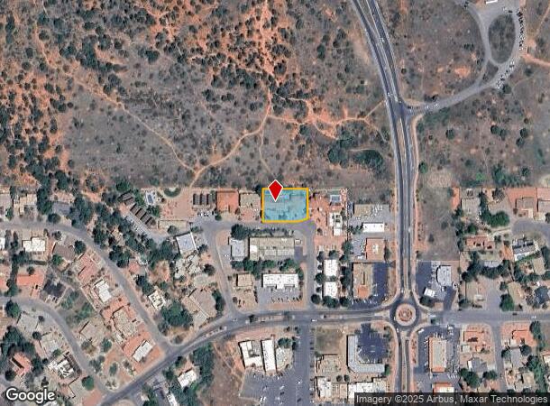  80 Canyon Circle Dr, Sedona, AZ Parcel Map