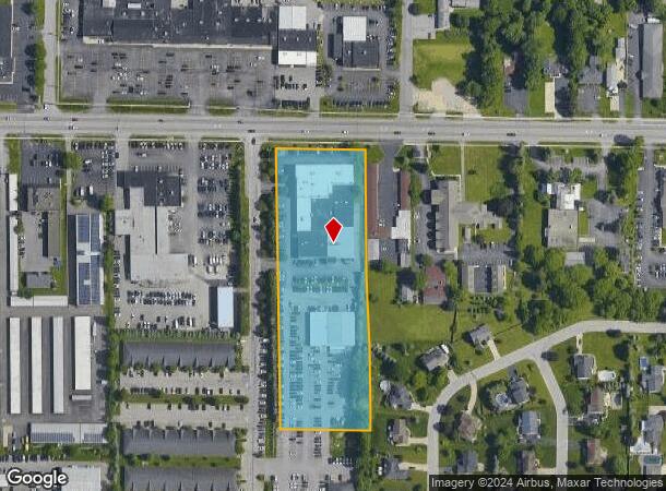  8215 Main St, Williamsville, NY Parcel Map