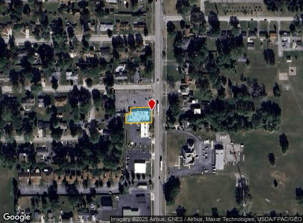  3210 N Main St, Findlay, OH Parcel Map