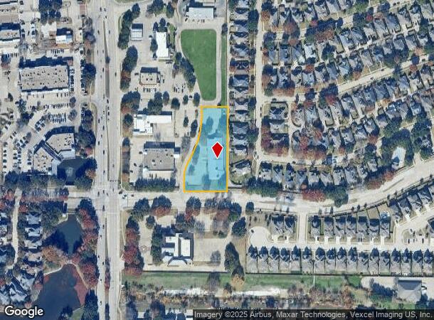  4012 Preston Rd, Plano, TX Parcel Map