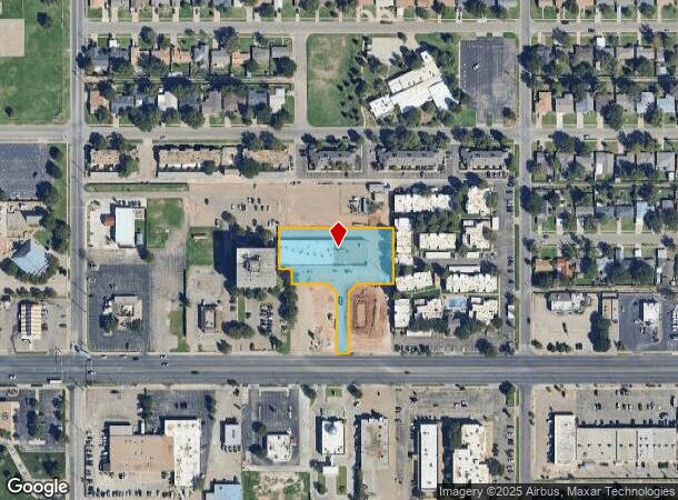 4620 50Th St, Lubbock, TX Parcel Map