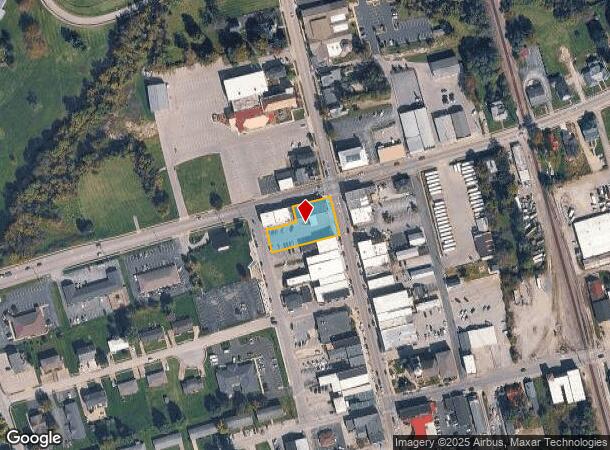  100 S Main St, Lawrenceburg, KY Parcel Map