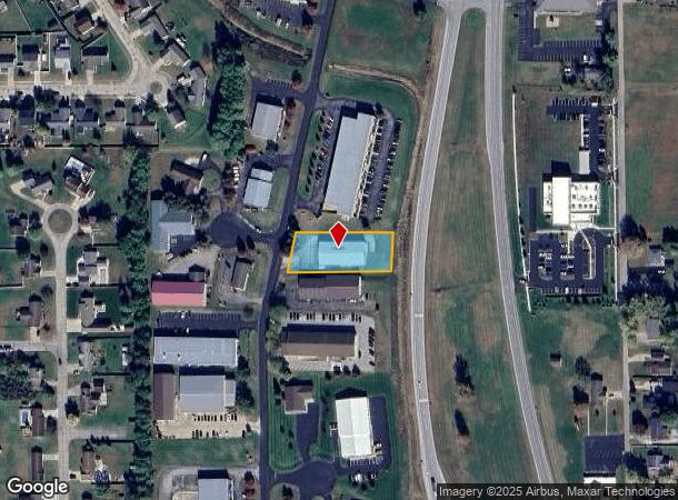 4635 Progress Dr, Columbus, IN Parcel Map